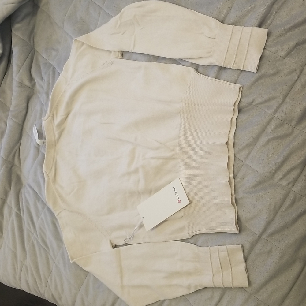 Crossover Ribbed Waist Sweater - Picture 11 of 12